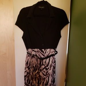 CONNECTED-Animal print dress